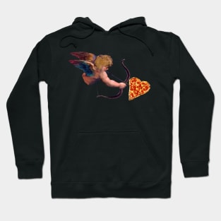 cupid brings pizza Hoodie